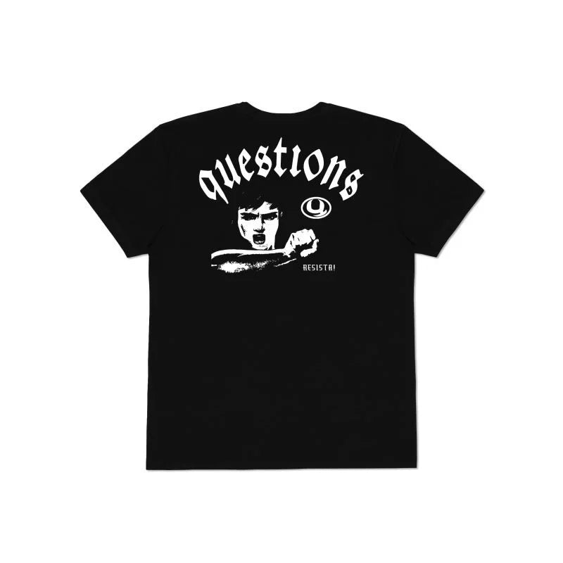 Camiseta Resista! Questions - Preto