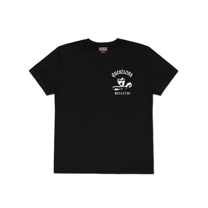 Camiseta Resista! Questions - Preto