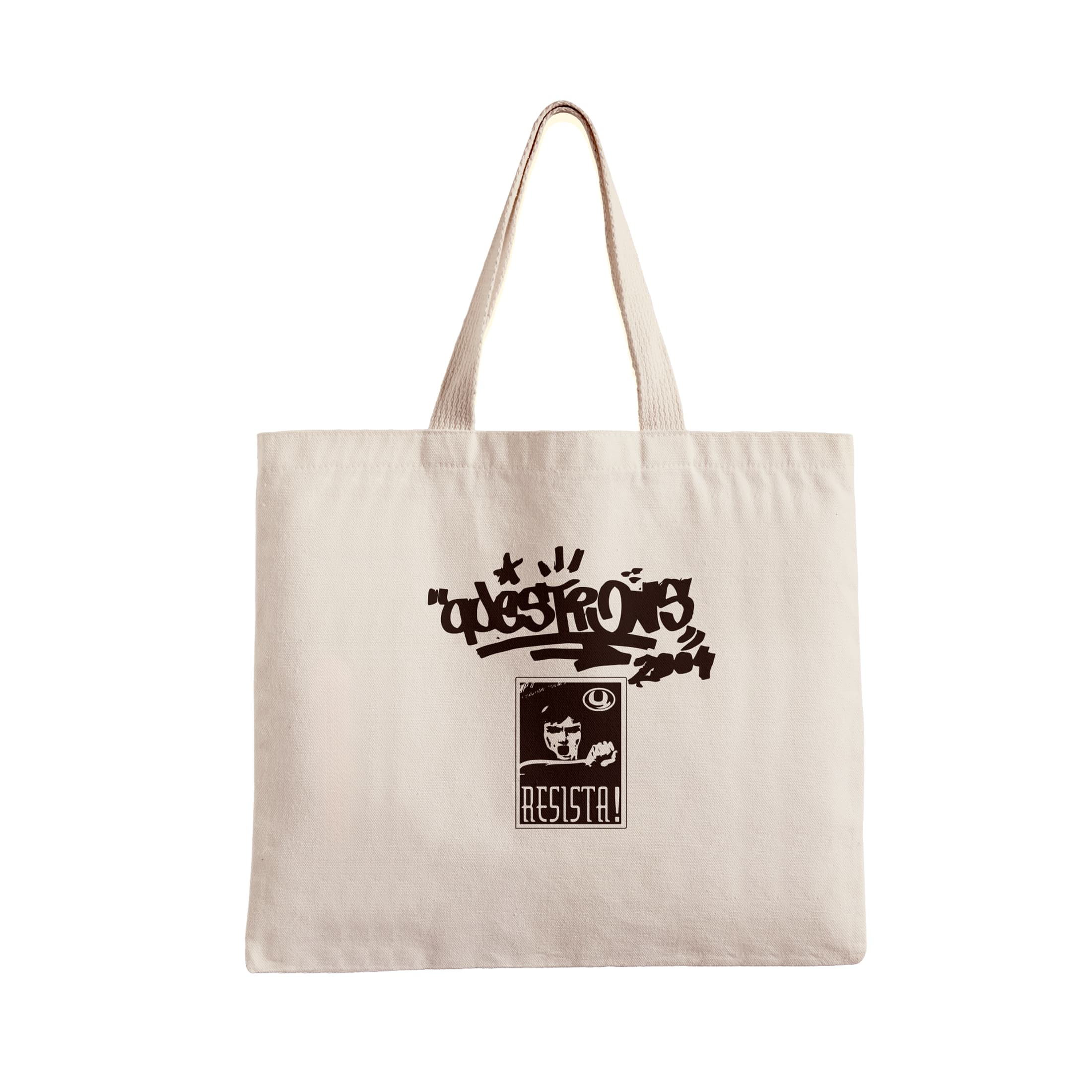 Ecobag Tablóide Logo Questions - Off White