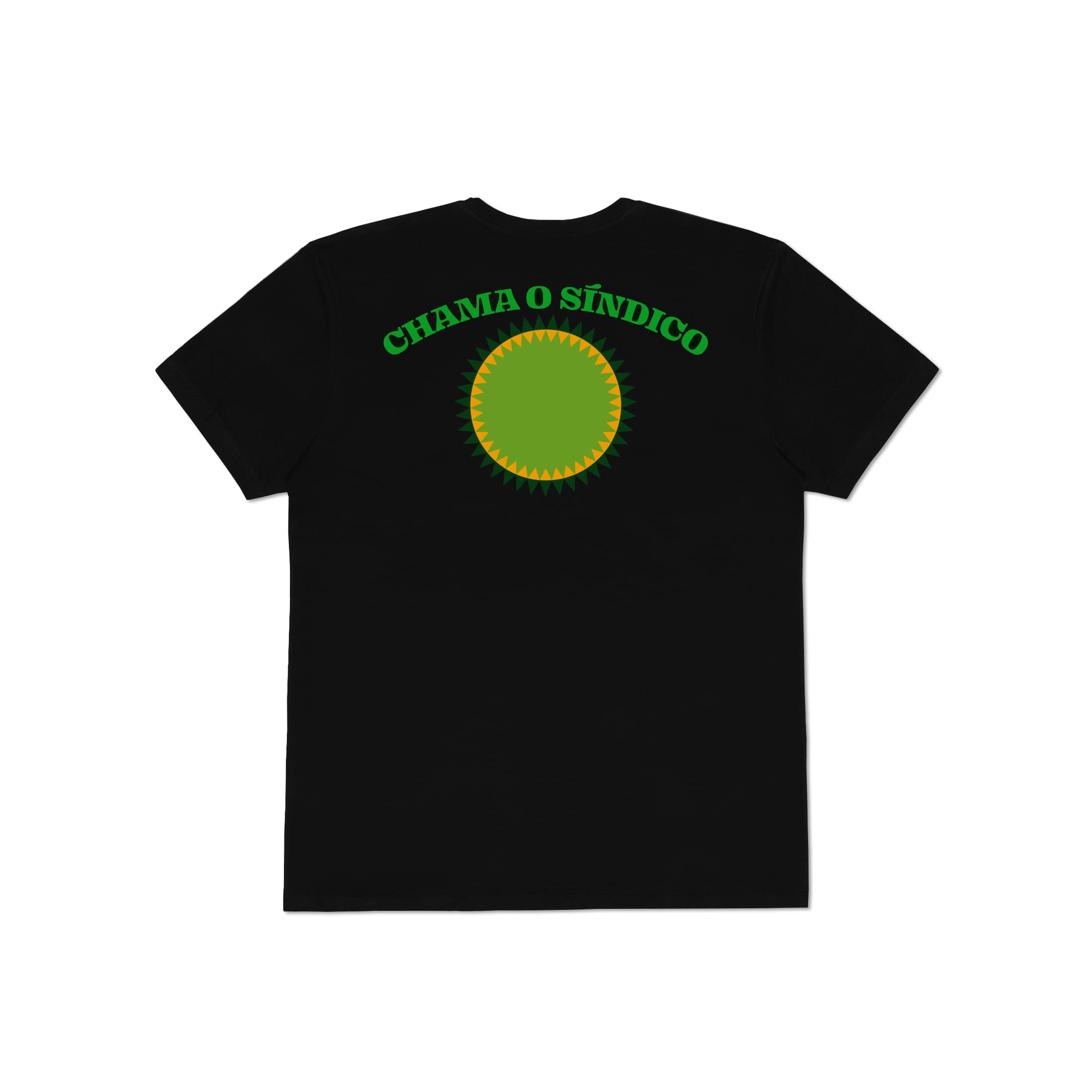 Camiseta De volta para o futuro Chama o Síndico - Preto