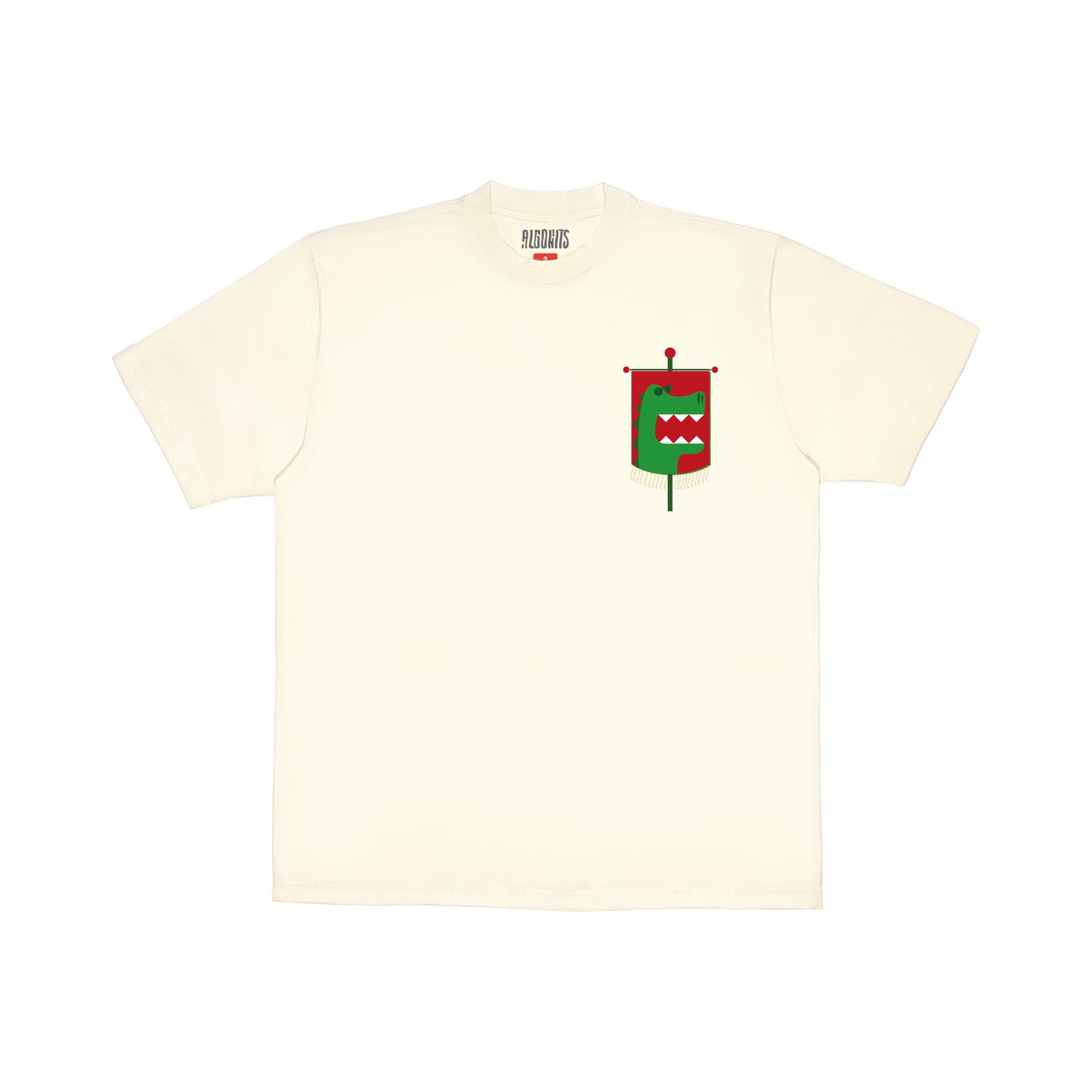 Camiseta Estandarte País Tropical Chama o Síndico - Off White