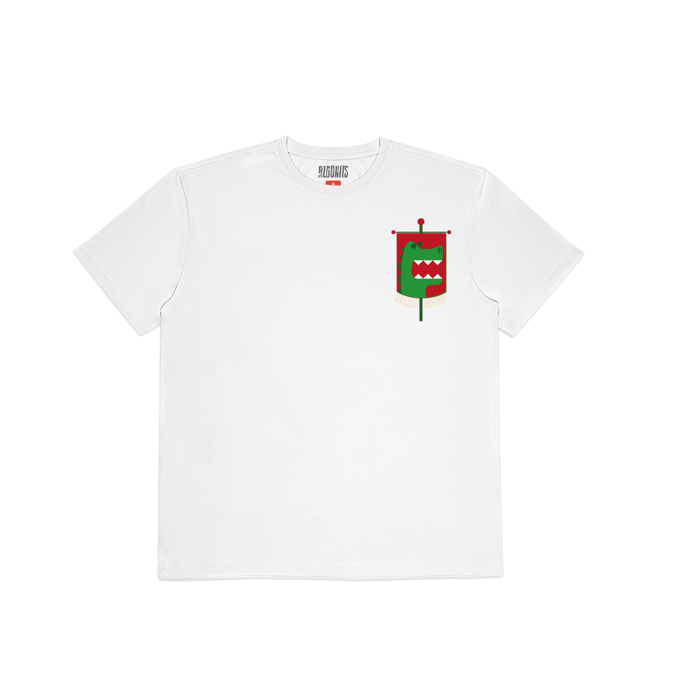 Camiseta Estandarte País Tropical Chama o Síndico - Branco