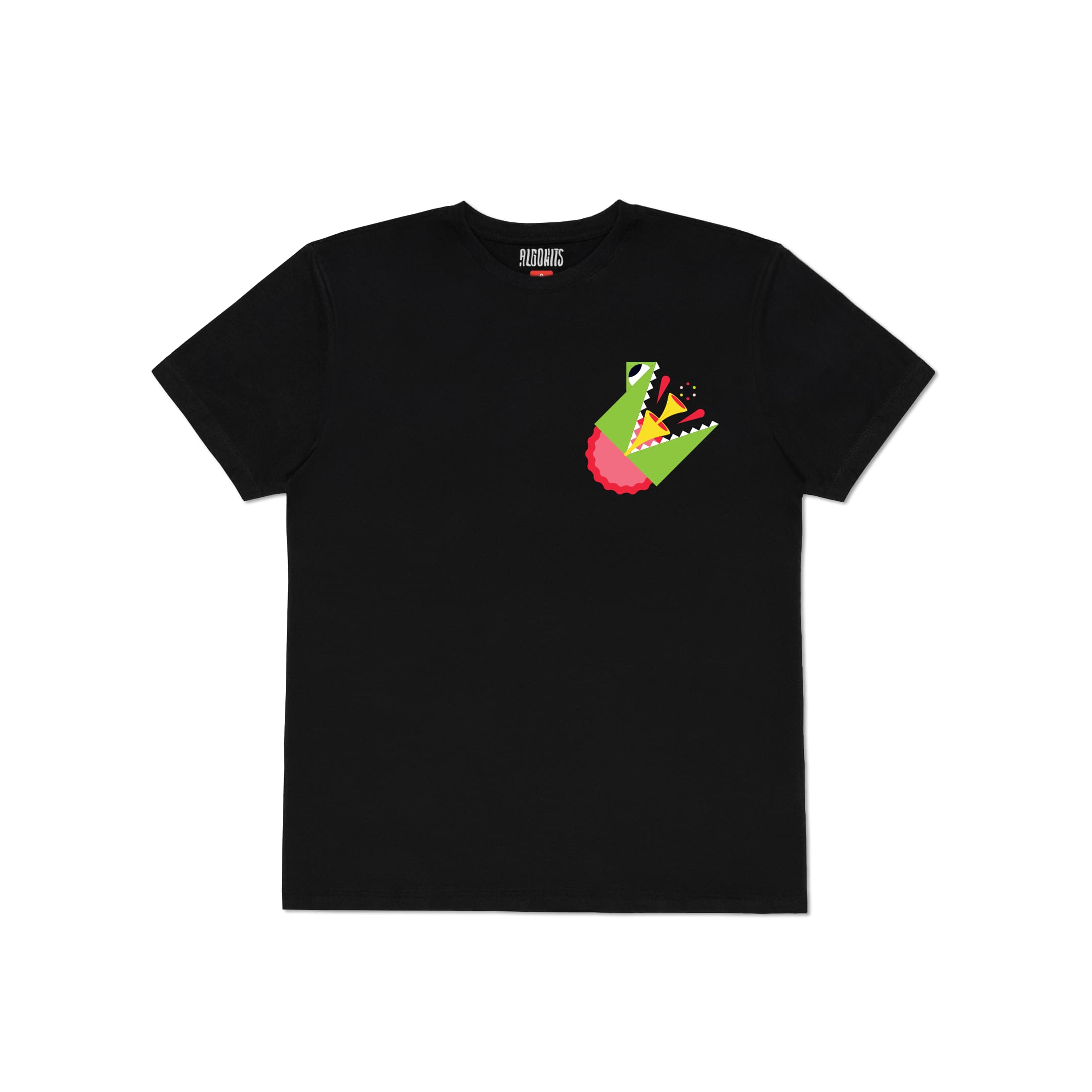 Camiseta Jacaré um dia chego lá Chama o Síndico - Preto