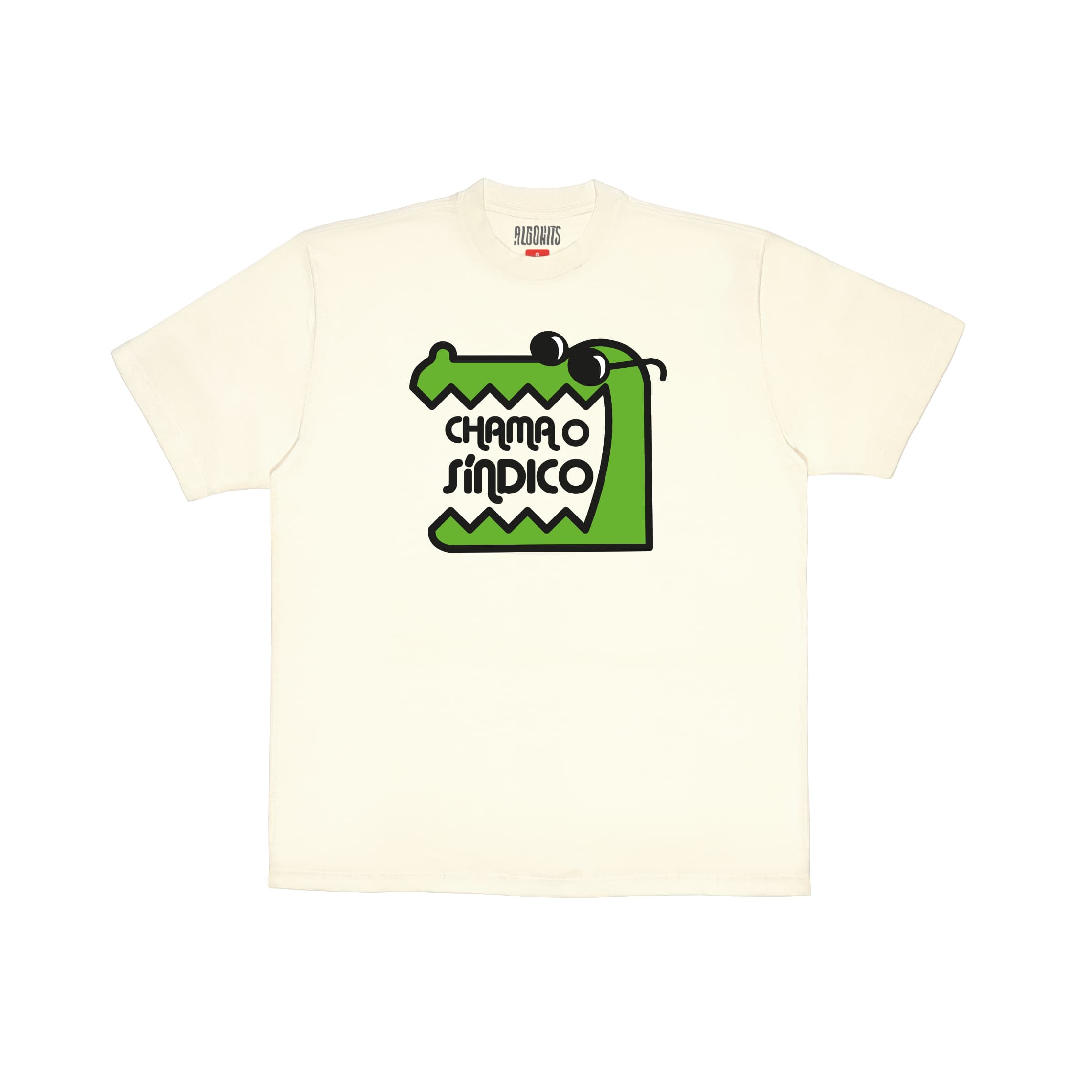 Camiseta Clássica Chama o Síndico - Off White