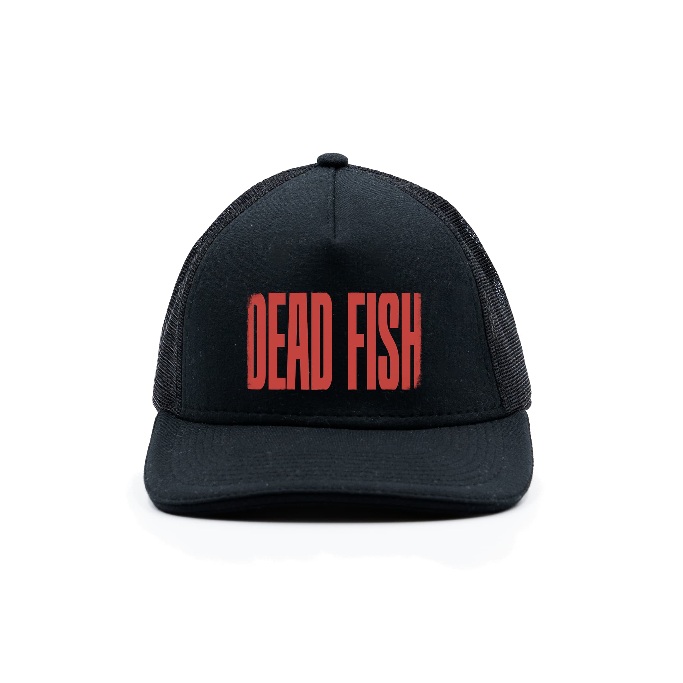 Boné Trucker Vitória (34 anos) Dead Fish - Preto