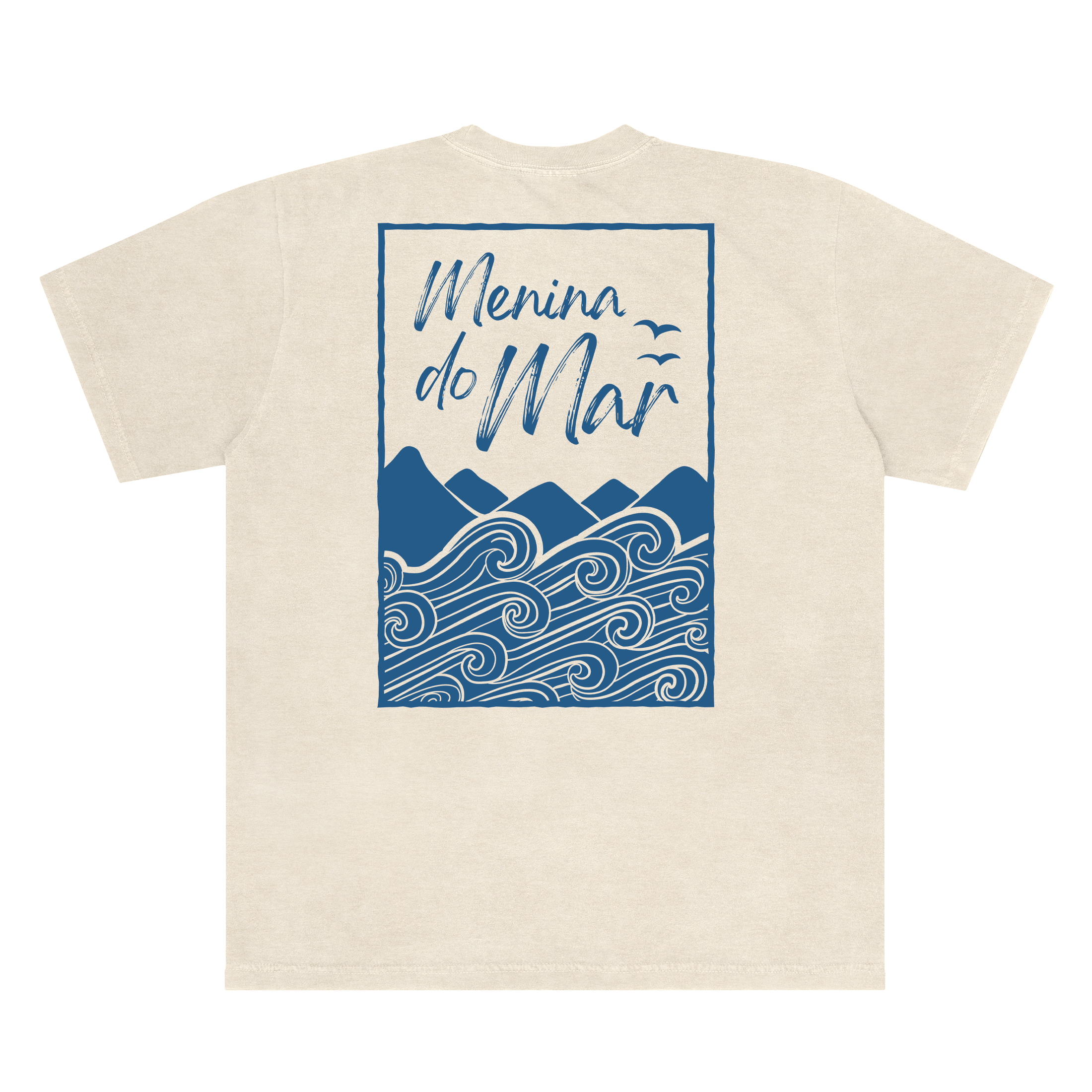 Camiseta Menina do Mar Voraz - Off White