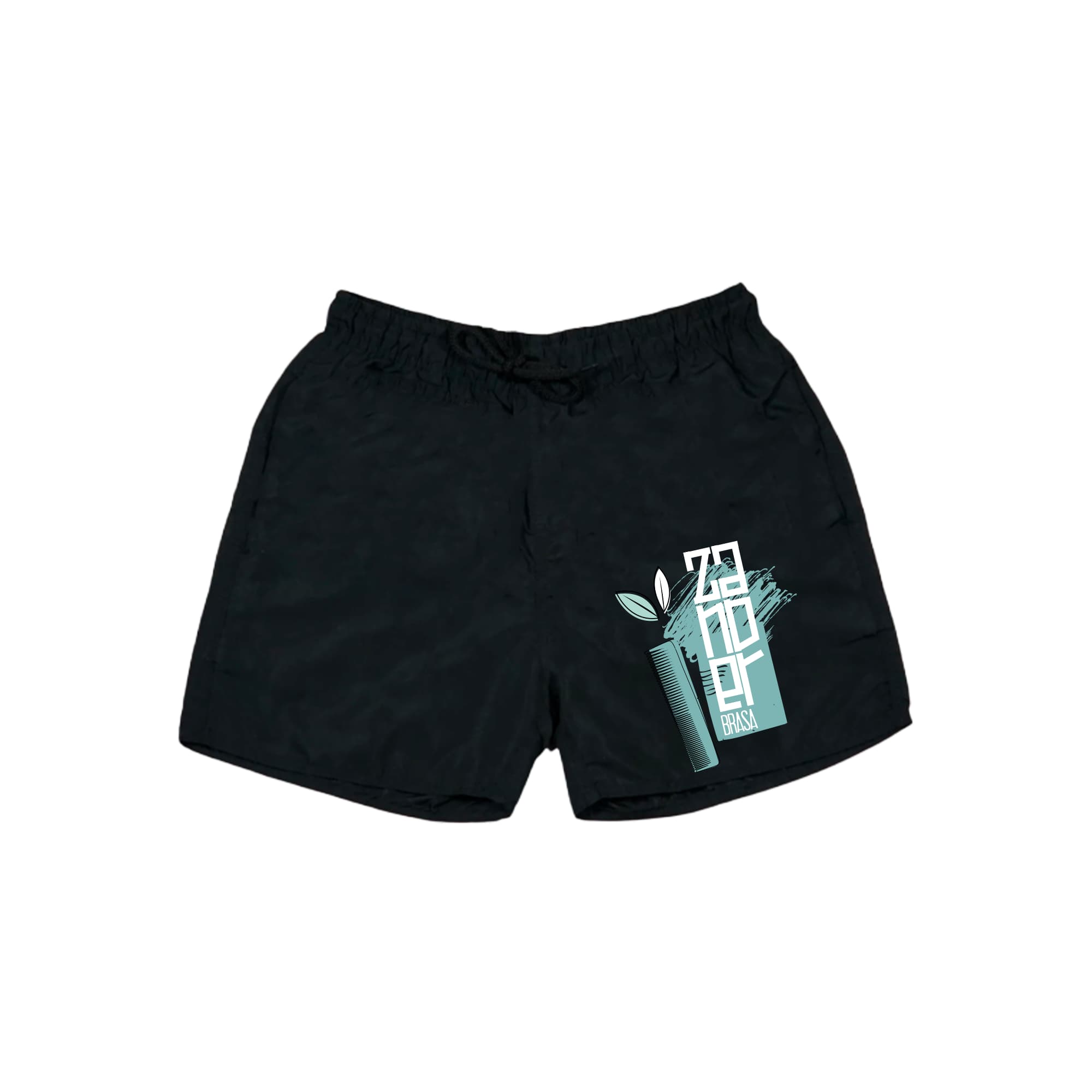 Bermuda Brasa 15 anos Zander - Preto