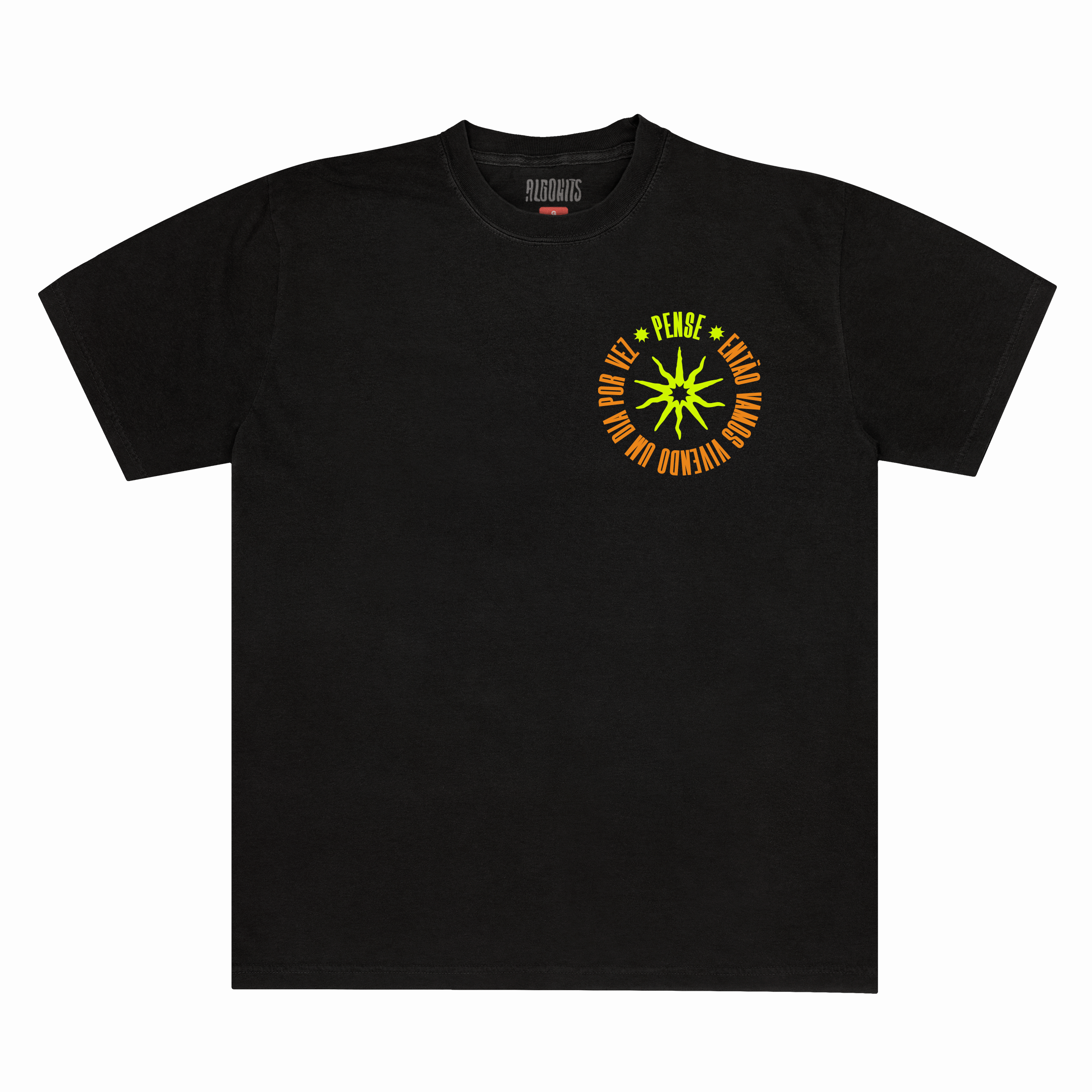 Camiseta Um dia por Vez Pense - Preto
