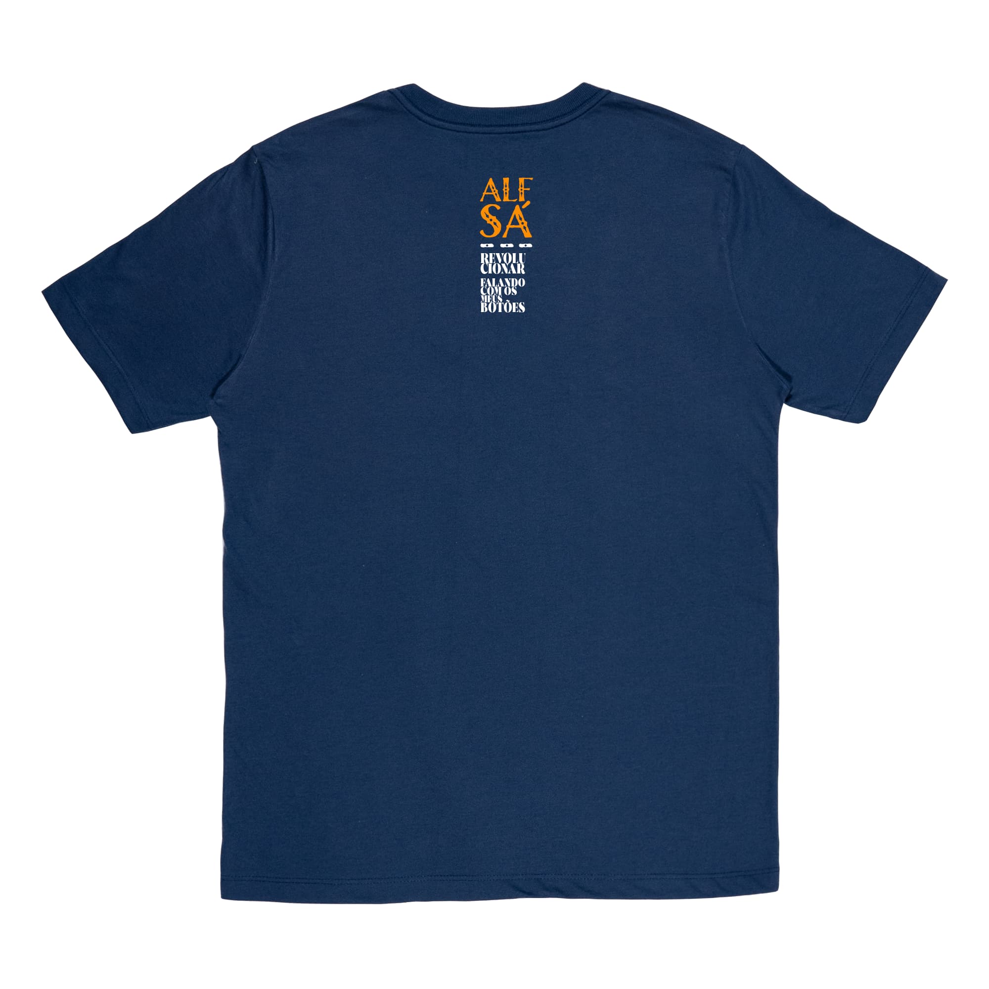 Camiseta Revolucionar Alf Sá - Azul Marinho