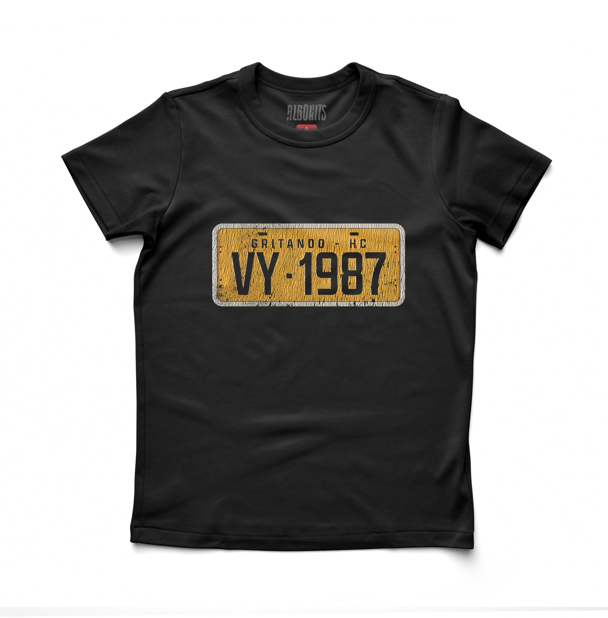 Camiseta Feminina VY - 1987 Gritando HC - Preto