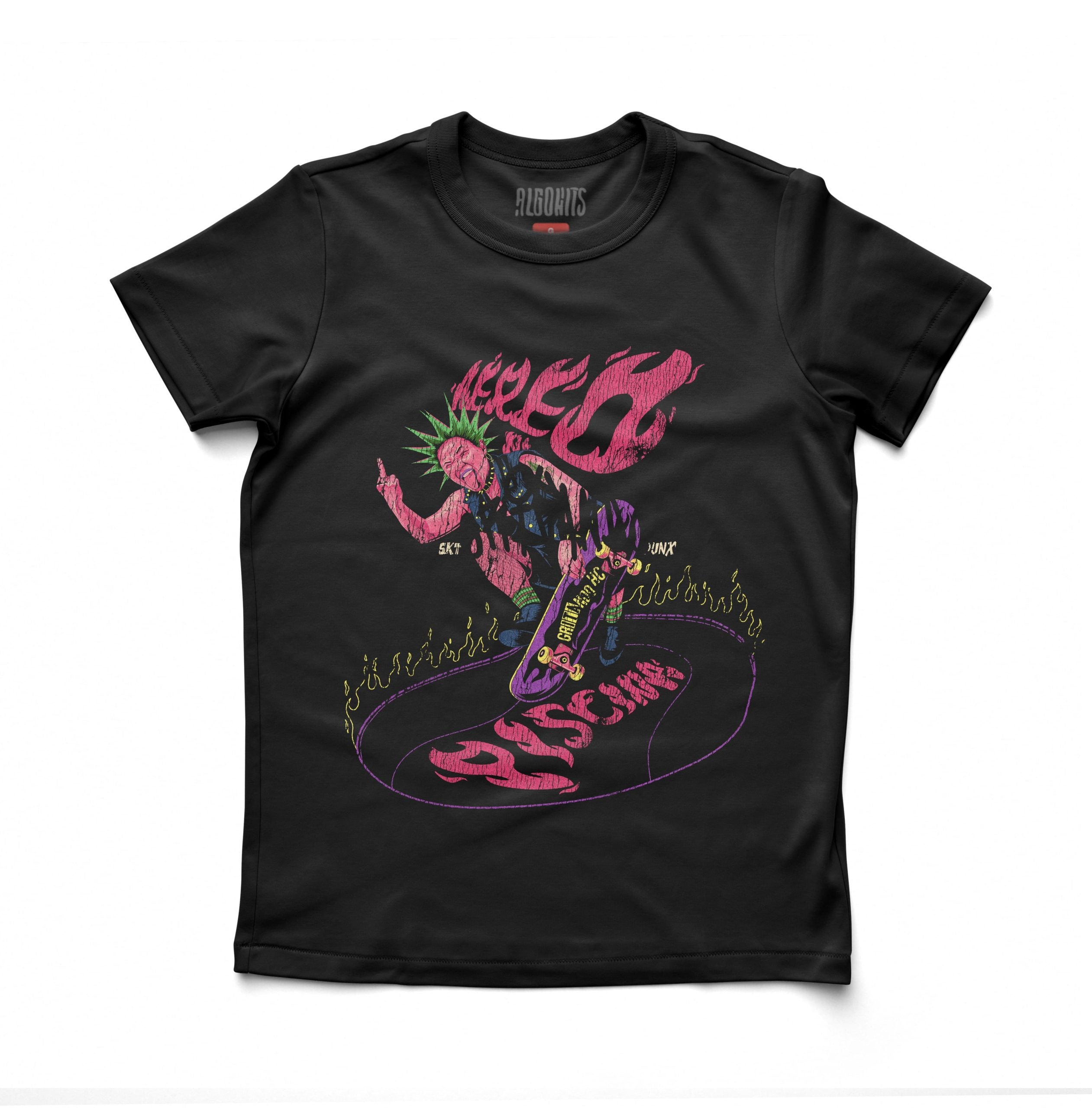 Camiseta Feminina Aéreo na Piscina Gritando HC - Preto