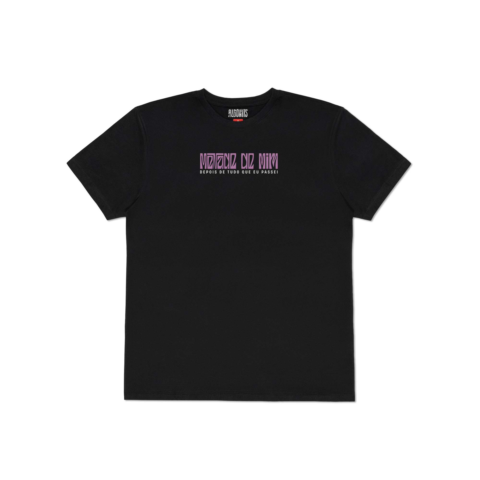 Camiseta Depois de Tudo Que Eu Passei Metade de Mim - Preto