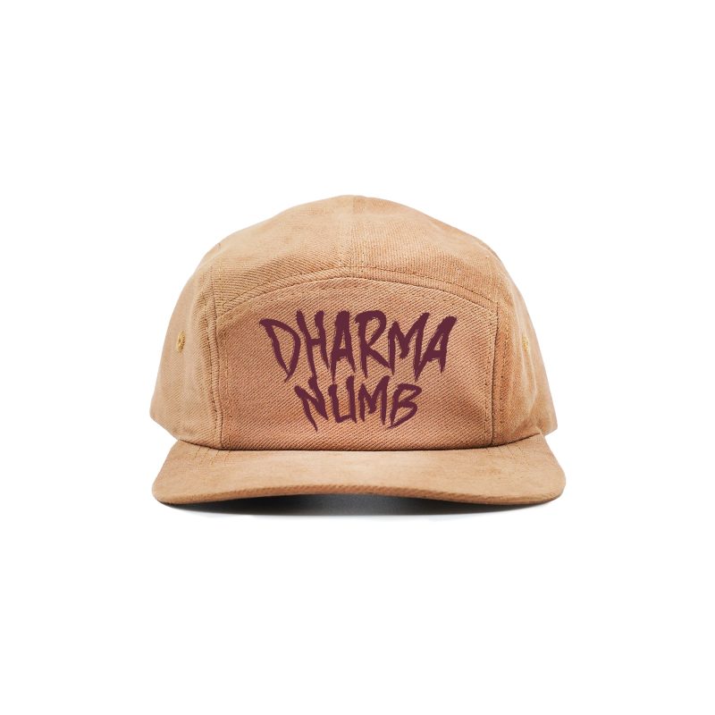 Boné 5 Panel Logo Dharma Numb - Bege