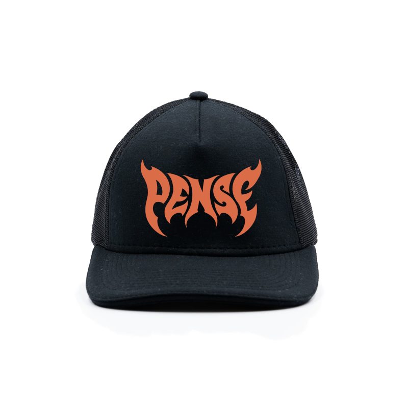 Boné Trucker Pense - Preto